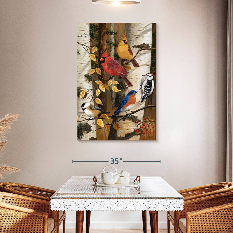 Brampt Autumn Friends, 48" H x 32" W