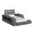  Booker Twin Transformer Bed With Electronic Features In Grey PU-1970538396