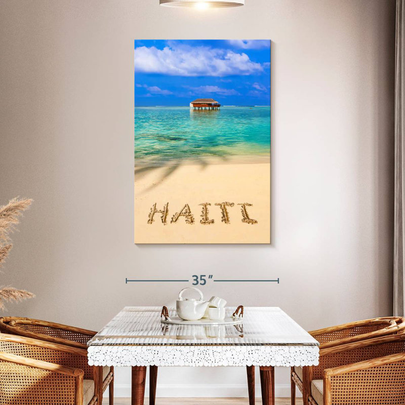 Aime Haiti Paradise, 48" H x 32" W
