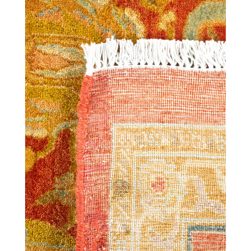 Classic One-of-a-Kind 5' 10" X 9' 1" Hand Knotted Area Rug
