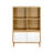 Wonder 2-Shelf Bookcase with Doors