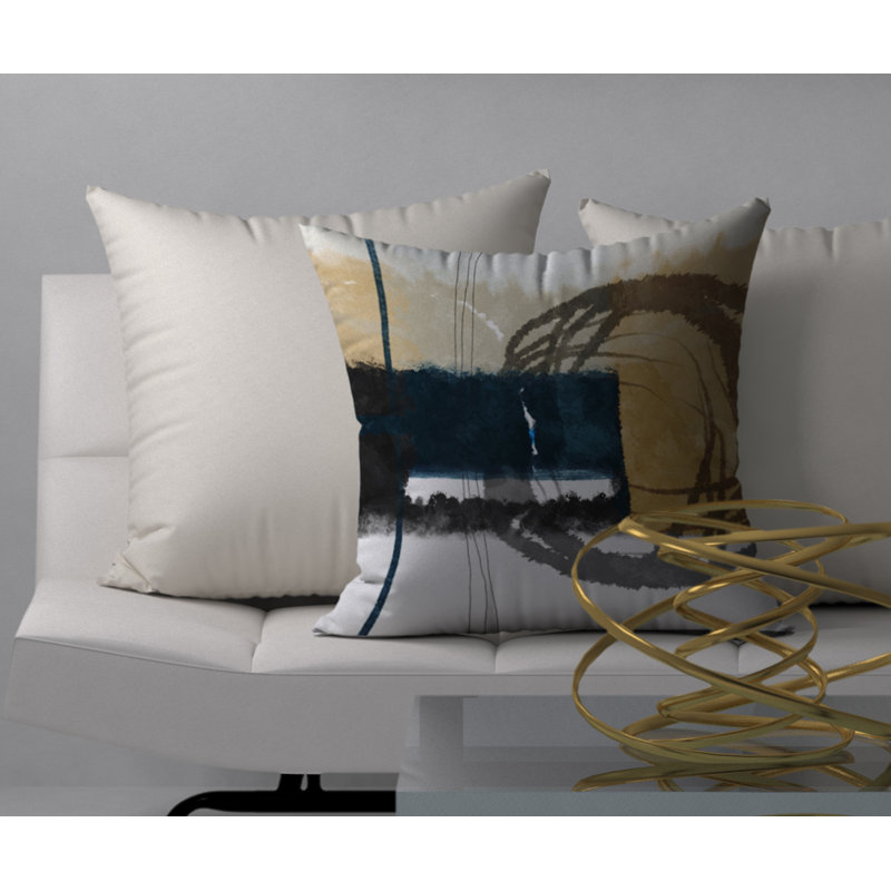 Housse de coussin carrée Munchy cool, H 24 po x l 24 po
