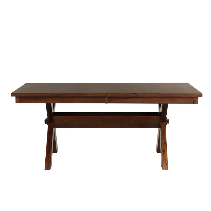 Laurel Foundry Modern Farmhouse Velarde Extendable Solid Wood Base ...