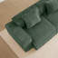 Canapé sans accoudoirs Harrison - vert velours-284337687