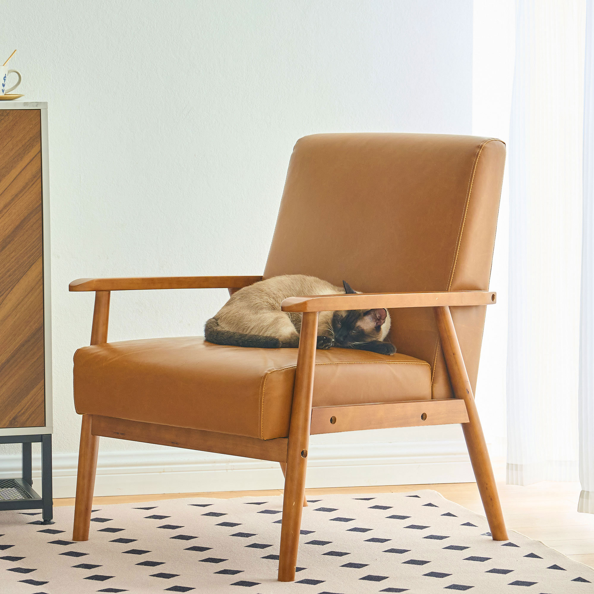 Corrigan Studio® Brocklin Wide Armchair Reviews Wayfair