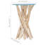 Lathrop Cross Legs Coffee Table