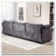 Canapé 3 places en tissu chenille profond-2064245414