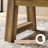 62.6 Inches Farmhouse Wooden Dining Table