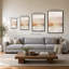 «Memory of the West No Pink» par Julia Purinton - impression sur toile-2026488761-2026488762