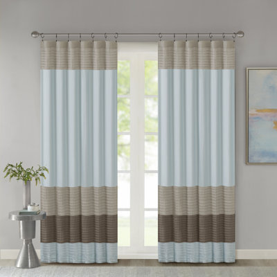 Rideau simple Amherst Polyoni Pintuck