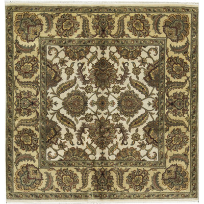 One-of-a-Kind 6'2" Hand Knotted Area Rug