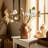 Boho Pottery Terracotta Vase with Sculptural Handles and Artisan-Inspired Craftsmanship for Decorative Accent Display in Global Eclectic Modern Rustic Farmhouse Mediterranean Interiors Decor-89110023