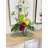 Polysilk Orchid Arrangement in Vase