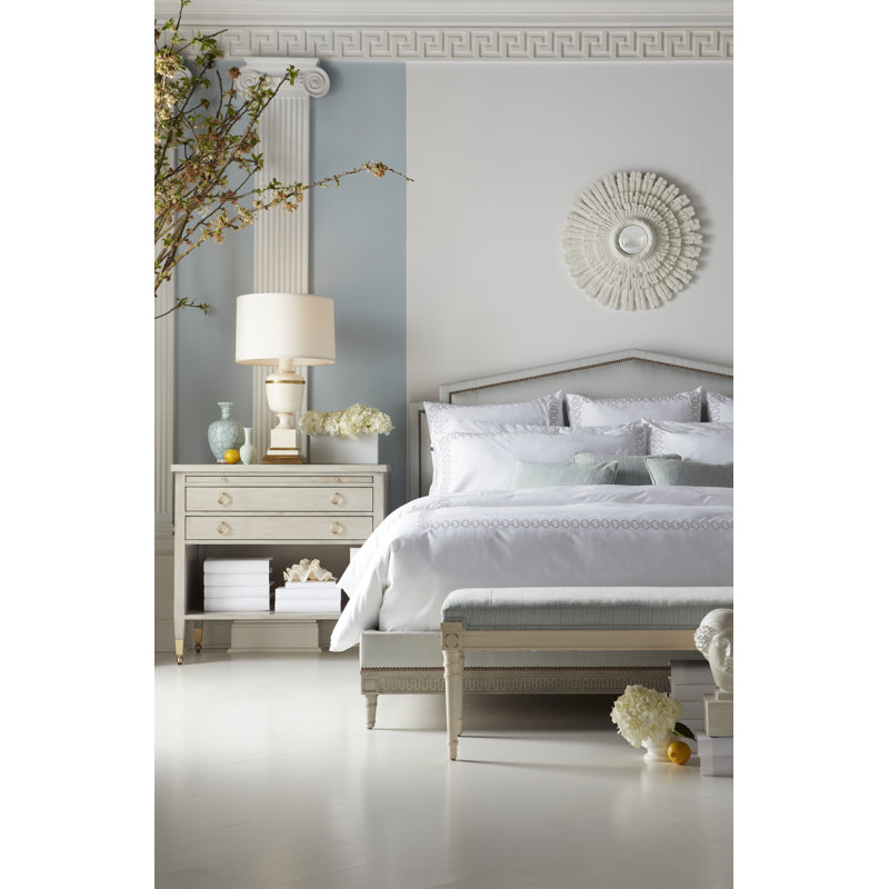 Theo Upholstered Bench, F1382-Cloud