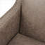 Chaise d'appoint rembourrée pour adultes Shasta, siège simple confortable pour le salon, petits espaces de chambre à coucher
