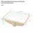White Ceramic Bathroom Undermount Sink With Overflow - Stain , For Office And Use Different Uses