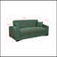 Canapé moderne convertible 75 po 3 en 1 avec lit escamotable pratique, dossier inclinable, porte-gobelets, coussins et poches, futon pour le salon-683460004