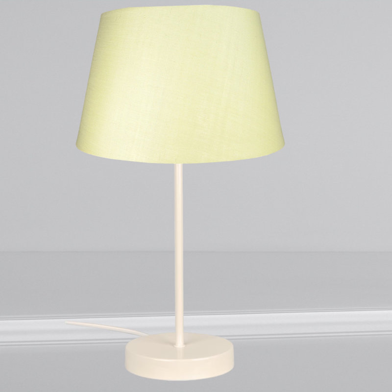 Onorio Metal Table Lamp, Cream