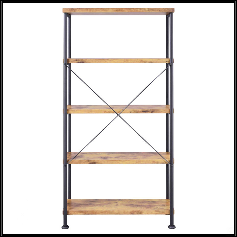 4-Shelf Bookcase, Brown