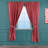 Semi Sheer Curtain Pair-535291609-535291608