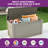 YITA 230 Gallons Water Resistant Resin Lockable Deck Box-73324447