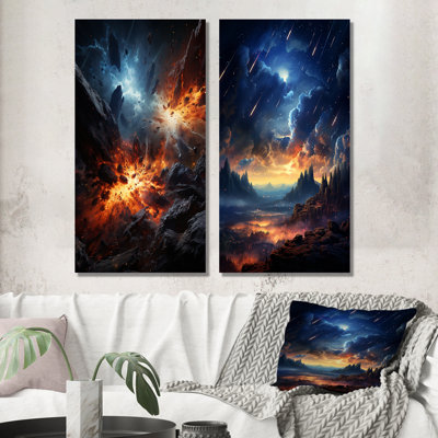 Météores Stellar Collision "Météores Stellar Collision" 2 - pièces sur
