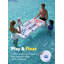 Barres de billard gonflables, jeux de billard gonflables pour adultes, 6 x 3 pi avec 10 balles et porte-gobelets (sans les tasses incluses)