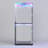 65'' H Glass Corner Display Cabinet With Color Led Light Modes And Motion Sensor-1011737379