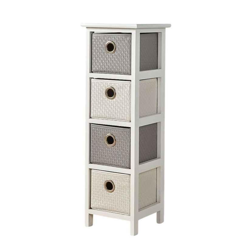 Fraga Fully Assembled 4 Drawer Storage