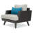Ehrenfried 4 - Person Patio Conversation Set with Sunbrella® Cushions-1767260363