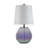 Iridescent Glass Table Lamp