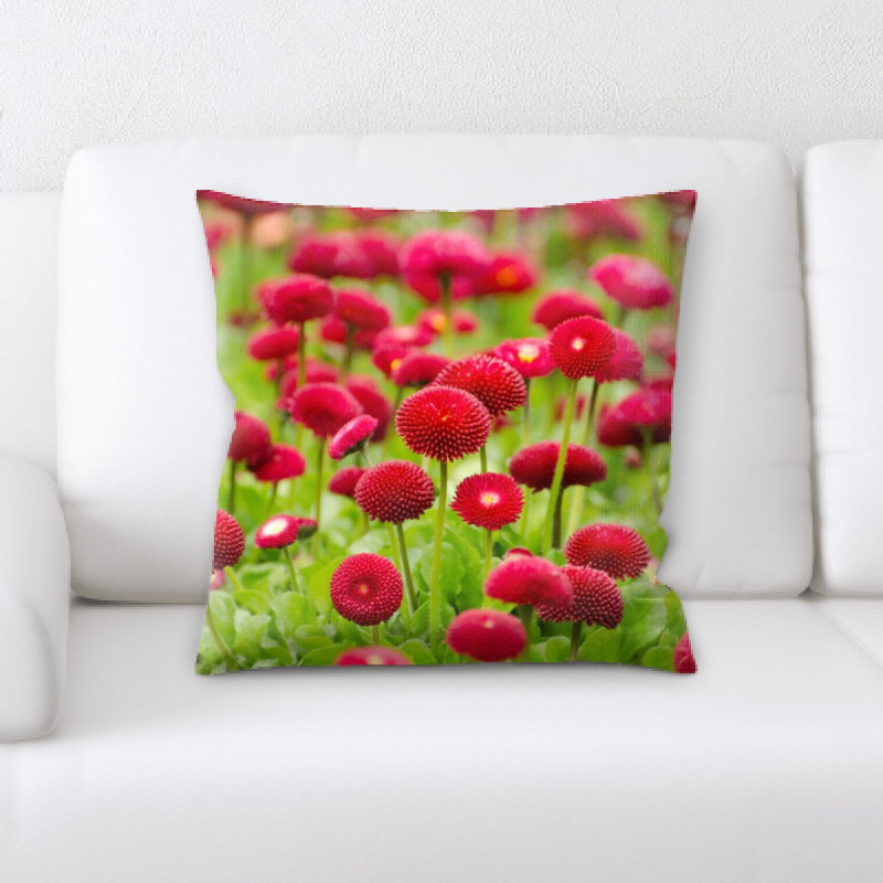 Coussin décoratif fleur
