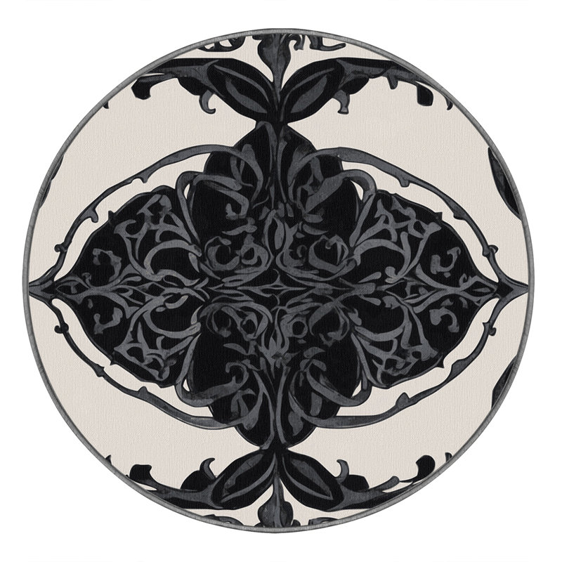 Shadow Crown Rug, Round 4'