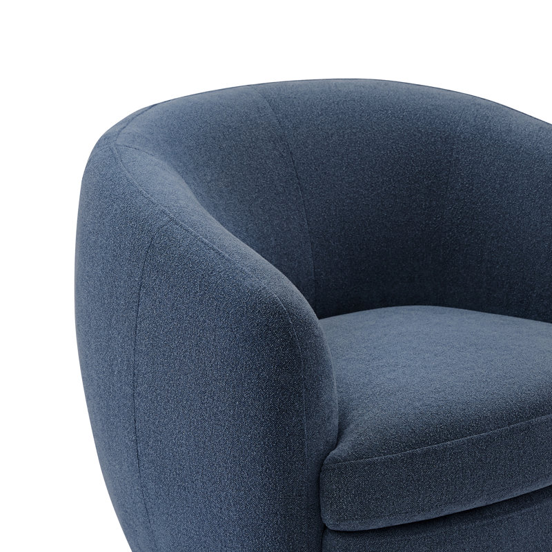 Fauteuil demi-tonneau Marcy, Élite indigo