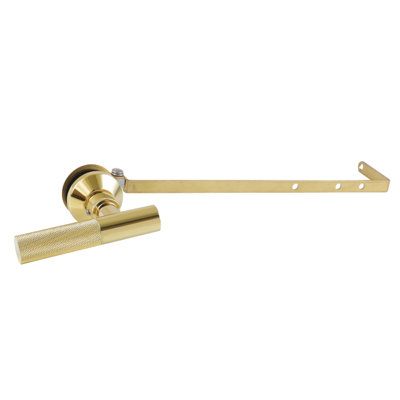 Kingston Convergent Universal Front Or Side Mount Toilet Tank Lever With Knurled Handle
