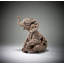 Sculpture bord éléphanteau 10 po