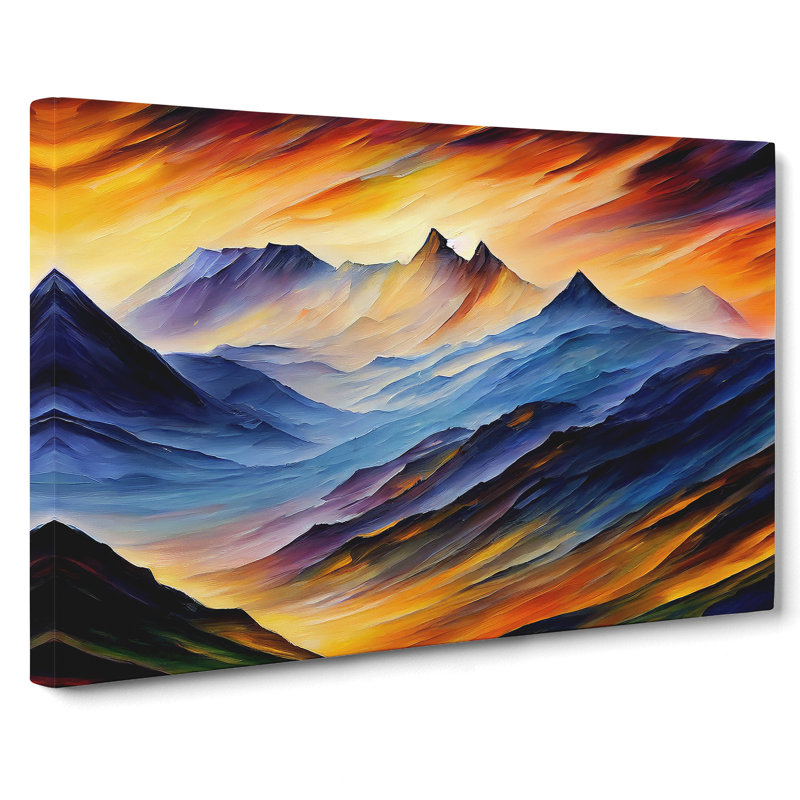 Mountain View - Wrapped Canvas