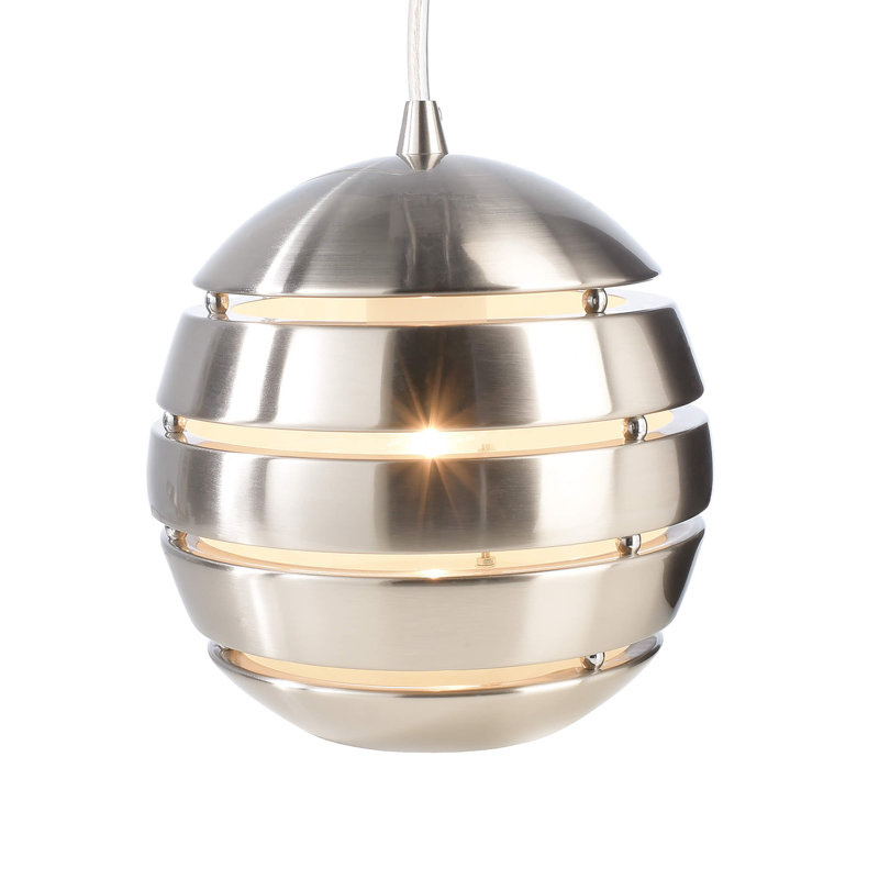 Ankaa 1 - Light Stainless Steel LED Single Pendant, 140cm H x 20cm W x 20cm D