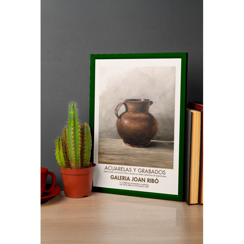 Élégante peinture décorative encadrée, 13 x 19 pouces | Cadre 100% bois massif (épaisseur: 0,8 pouce) | Œuvre d'art 100% MDF (épaisseur: 0,1 pouce) | Impression numérique, parfaite pour la décoration de la maison ou du bureau, design élégant et moderne