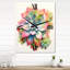 Blossoming Succulent Tender Retro Pink I - Succulent Très horloges murales-99639699