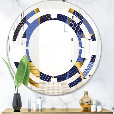 Miroir mural Space Luxury Waves IV Glam