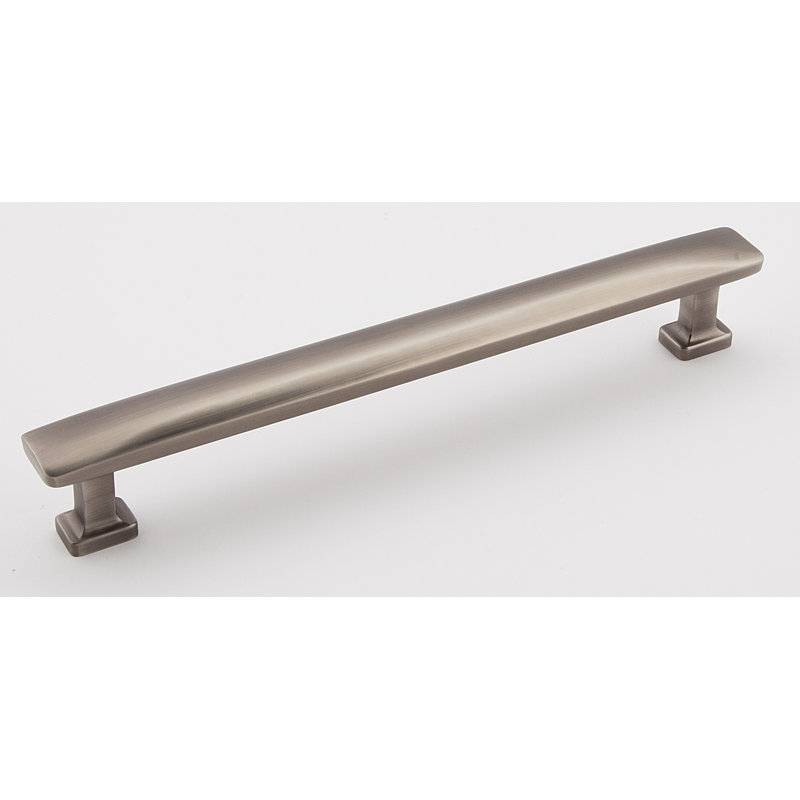 Unlacquered Brass 8" Modern Appliance Pull with Mounting Hardware