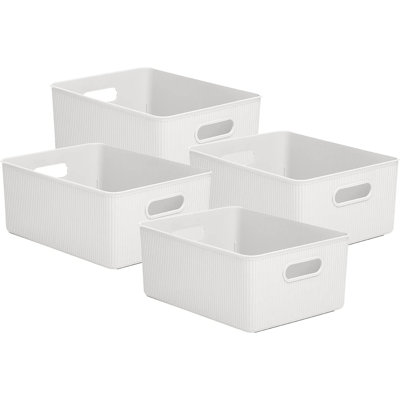 Ribbed Plastic Box Set