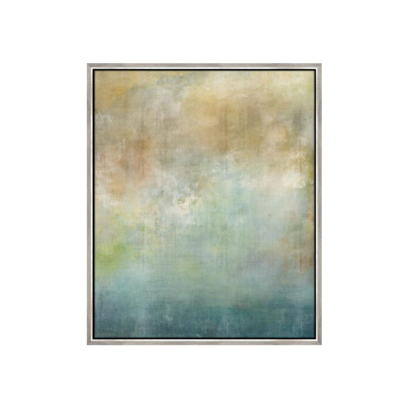 Falling In Love Print by Guseul Park, 29" H x 24" W x 1.5" D, Glass Coat