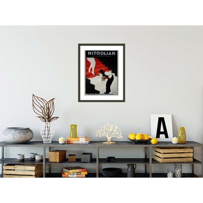 «Nitrolian» par Leonetto Cappiello, impression giclée sur cadre