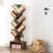 Vintage 6-Tier Tree Bookshelf With Drawer - Waterproof & Scratch Resistant-1555695582