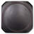 Square Asian Vase Stand with Black Hand Rubbed Finish-1020049618