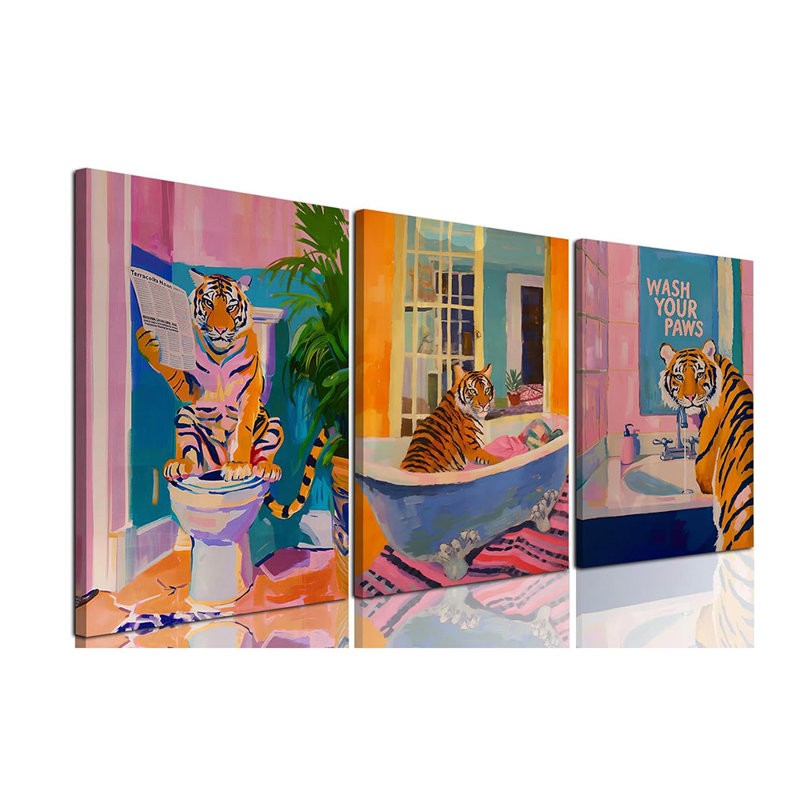3 Piece Wrapped Canvas Set