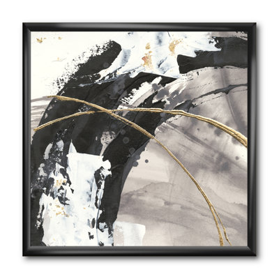 Glam Painted Arcs I - reproduction d'art sur toile encadrée
