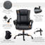 Chaise de bureau en similicuir Luelsotte